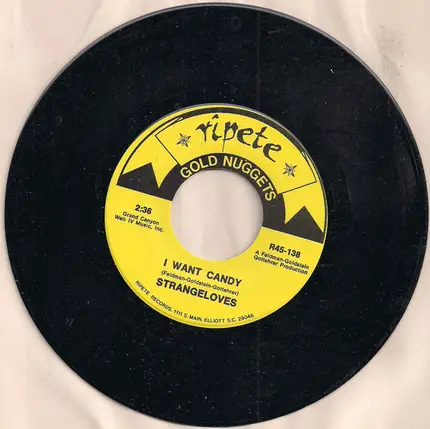 The Strangeloves - I Want Candy / Night Time