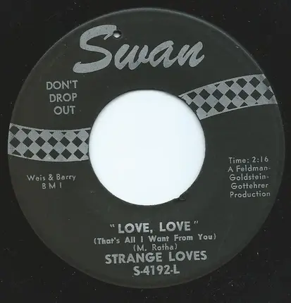 The Strangeloves - I'm On Fire / Love, Love