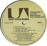 LP - The Stranglers - Stranglers IV (Rattus Norvegicus)