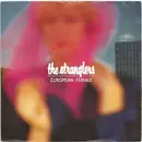 7inch Vinyl Single - The Stranglers - European Female - Light Blue Injection Labels