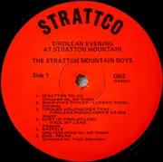LP - The Stratton Mountain Boys - Tirolean Evening At Stratton Mountain