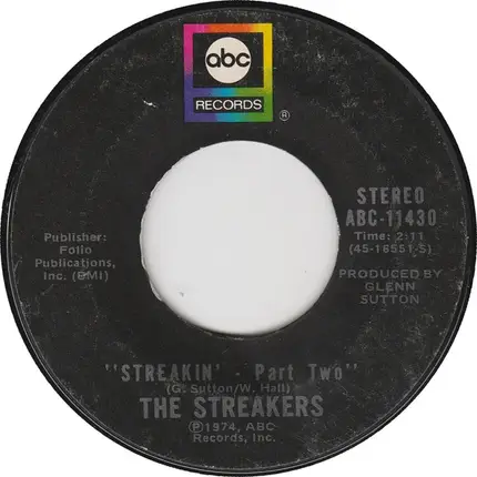 The Streakers - Streakin'
