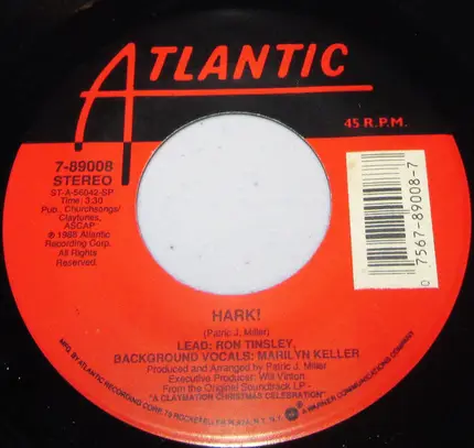 The Street Corner Singers , Ron Tinsley , Marilyn Keller - Rudolph The Red-Nosed Reindeer/Hark!