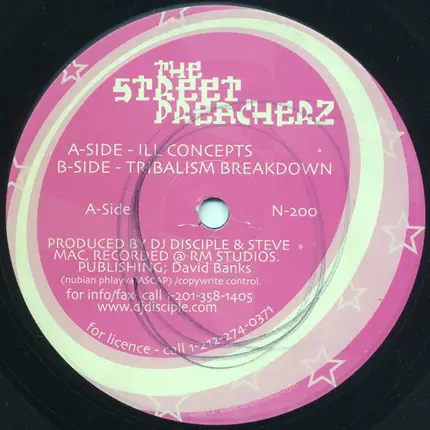 The Street Preacherz - Ill Concepts / Tribalism Breakdown