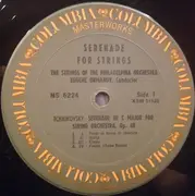 LP - The Strings Of The Philadelphia Orchestra , Eugene Ormandy - Serenade For Strings