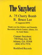 7inch Vinyl Single - The Suzybeat - 75 Cherry Bomb