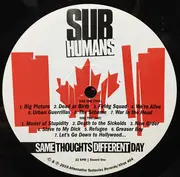 Double LP - The Subhumans - Same Thoughts Different Day - incl. insert