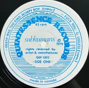 EP - The Subhumans - The Subhumans - Reissue 1849-A 7366(2)