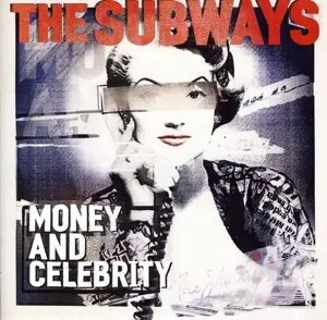 The Subways - Money & Celebrity (red/White Split Colored)
