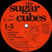 LP - The Sugarcubes - Life's Too Good