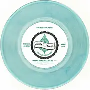7inch Vinyl Single - The Sugarplastic - Where Dead Bullies Go - Light blue clear vinyl