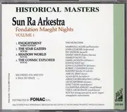 CD - The Sun Ra Arkestra - Fondation Maeght Nights - Volume 1