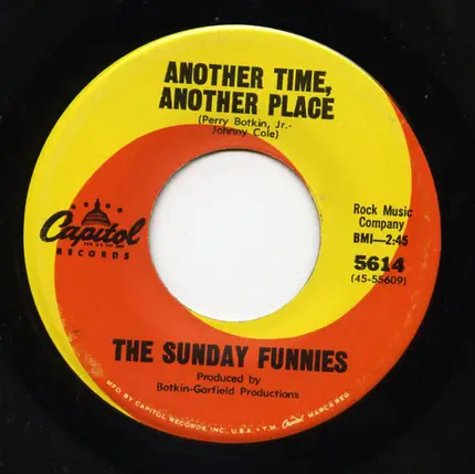 The Sunday Funnies - Another Time, Another Place / Headlines