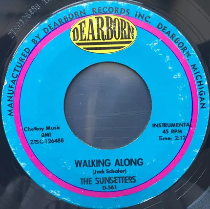 The Sunsetters - To Each His Own / Walking Along