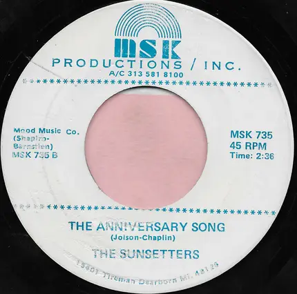 The Sunsetters - Happy Birthday