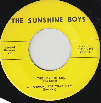 The Sunshine Boys Quartet - The Three Bells