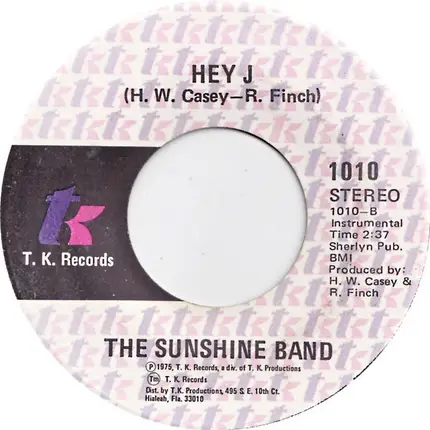 The Sunshine Band - Shotgun Shuffle / Hey J