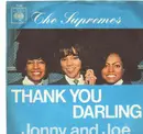 7inch Vinyl Single - The Supremes - Thank You Darling