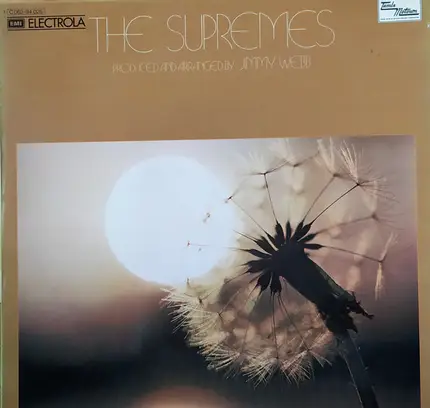 The Supremes - The Supremes Produced And Arranged By Jimmy Webb