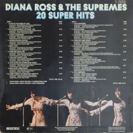 The Supremes - 20 Super Hits