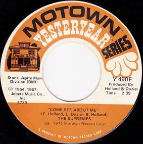 The Supremes - Come See About Me