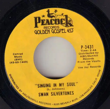 The Swan Silvertones - Singin' In My Soul / Sinking Sand