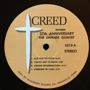 LP - The Swanee Quintet - 27th Anniversary Live At Mercy Seat Baptist Church, Chicago, Illinois