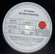 LP - The Sweat - No More Running - ORIGINAL GERMAN PRESS
