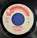 7inch Vinyl Single - The Sweet - Blockbuster / Blockbuster - Promo w/ Siren Intro.