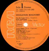 LP - The Sweet - Desolation Boulevard - ORIG GERMAN