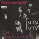 7inch Vinyl Single - The Sweet - Funny, Funny