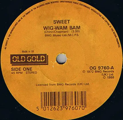 The Sweet - Wig Wam Bam