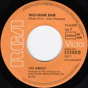 7inch Vinyl Single - The Sweet - Wig-Wam Bam / New York Connection