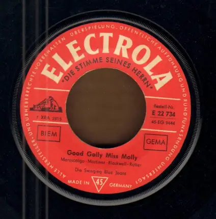 The Swinging Blue Jeans - Das Ist Prima / Good Golly Miss Molly