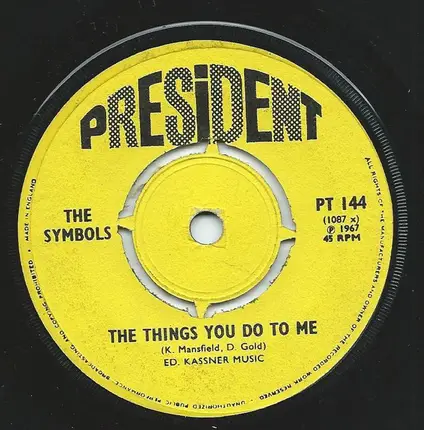 The Symbols - Bye Bye Baby