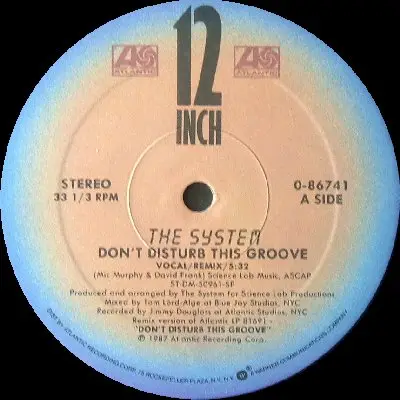 The System - Don't Disturb This Groove
