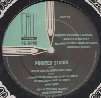 The Pointed Sticks - Out Of Luck