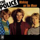 7inch Vinyl Single - The Police - Walking On The Moon - Paper Labels