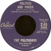 7inch Vinyl Single - The Politicians - Politics And Poker / Little Tin Box