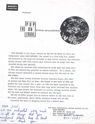 The Pop On Trial - Time Machine