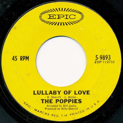 The Poppies - Lullaby of Love