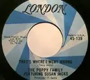 7inch Vinyl Single - The Poppy Family - That's Where I Went Wrong / Shadows On My Wall