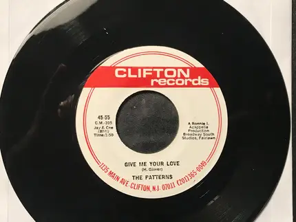 The Patterns - Here's Why I Love You/Give Me Your Love