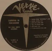 LP - The Paul Smith Ensemble - Carnival! In Percussion - Gatefold