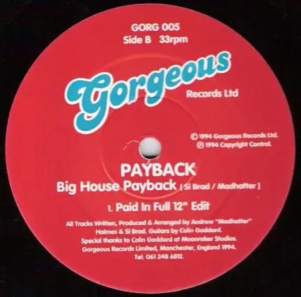 The Payback - Big House Payback