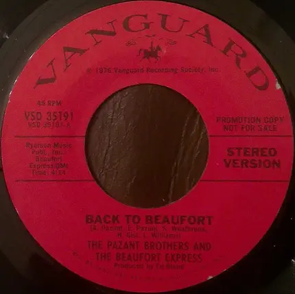 The Pazant Brothers - Back To Beaufort