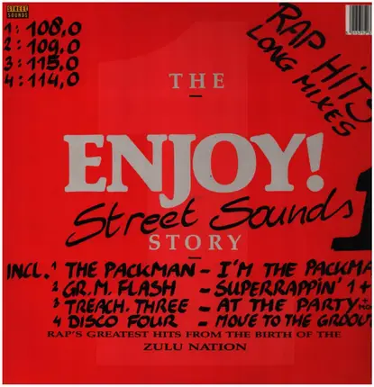The Packman / Grandmaster Flast & the Furious Five / The Treacherous Three / a.o. - The Enjoy! Story