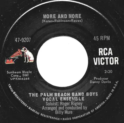 The Palm Beach Band Boys - Fernanda's Theme / More And Nore