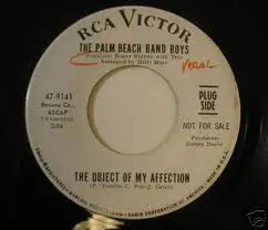 The Palm Beach Band Boys - The Object Of My Affection