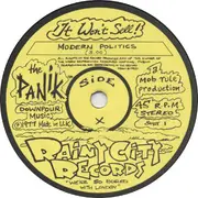 7inch Vinyl Single - The Panik - It Won't Sell!